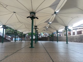 Arsitek Payung Masjid Al-Bakrie Didatangkan Langsung dari Italia