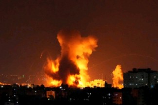Zionis Israel Bombardir Gaza, 10 Warga Palestina Syahid dan 65 Luka-luka