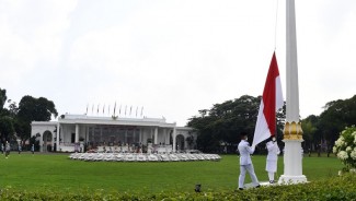 Rangkaian Upacara HUT 77 RI dari Awal hingga Pasukan Dibubarkan