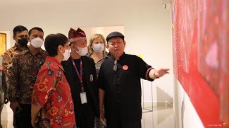 Pelukis Tulus Warsito Gelar Pameran Dimensions di Galeri Nasional Indonesia