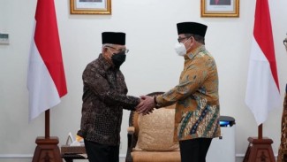 3 Pesan Wapres untuk Ketua Persatuan Ulama Dunia Salim Segaf Al-Jufri