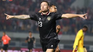 Sengit di GBLA, Indonesia vs Curacao Imbang 2-2 di Babak Pertama