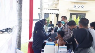 Polresta Bandung Kawal Kesehatan Peserta Muktamar Persis