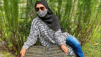 HUT ke-77 TNI, Marini Zumarnis Kenang Sang Ayah saat Berziarah