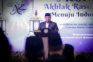 Menag Ajak Umat Islam Jaga Kerukunan dengan Teladani Rasulullah