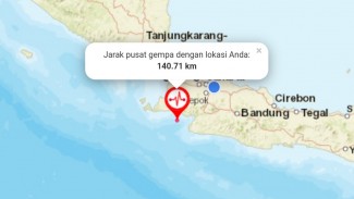 Gempa Bumi Magnitudo 5,5 Guncang Banten, Terasa hingga Jakarta