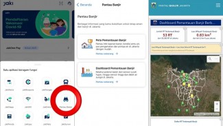 Cara Pantau dan Lapor Banjir Jakarta Lewat Aplikasi JAKI