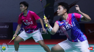 Dikalahkan Peringkat 3 Dunia, Apriyani/Fadia Terhenti di Perempat Final