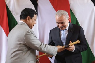 Prabowo: Palestina Berjasa Besar Bantu Indonesia Saat Susah