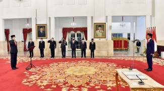 Presiden Jokowi Lantik Johanis Tanak jadi Wakil Ketua KPK