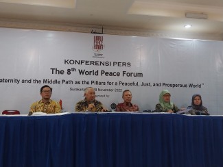Dihelat di Solo, World Peace Forum ke-8 Bakal Dihadiri Tokoh Lintas Agama Dunia