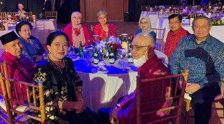 SBY dan Megawati Bercengkrama Semeja di KTT G20