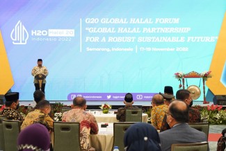 Menag: Forum H20 Momentum Bangun Kemitraan Halal Global