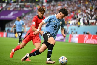 Sengit, Uruguay vs Korsel Harus Puas Berbagi Poin
