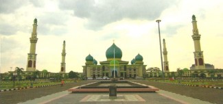 Berasa di India, Masjid An Nur Suguhkan Pemandangan Taj Mahal
