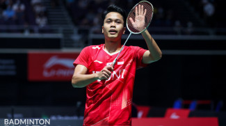 Kalahkan Rekan Senegara, Anthony Ginting Raih Kemenangan Pertama