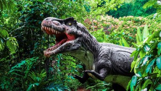 Berkenalan dengan Dinosaurus di Taman Legenda Keong Mas TMII
