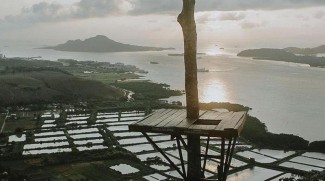 Bukit Pematang Sunrise jadi Spot Terbaik Menikmati Pagi di Desa Kelawi