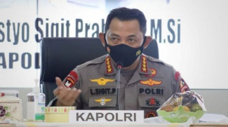 Kapolri Minta Masyarakat Berkomitmen Wujudkan Pemilu Damai