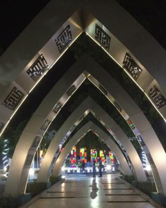 Masjid Agung Dharmasraya Usung Konsep Green Building