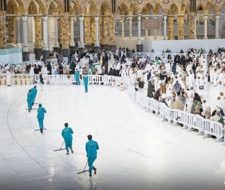 Saudi Siapkan Layanan Keselamatan Jamaah saat Hujan di Masjidil Haram