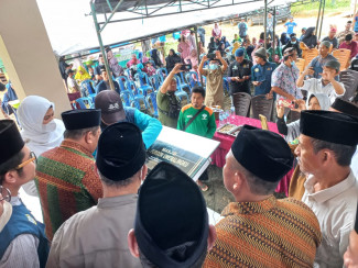 Resmikan Kampung Zakat, Menag Targetkan Tahun Ini 1.000 Lokasi