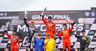 Crosser Honda Dominasi Gelar Juara di Kejurnas Motocross 2022