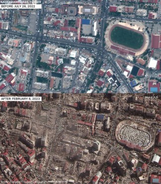 Foto Satelit Turki-Suriah Luluh Lantak, Gempa Hancurkan Segalanya