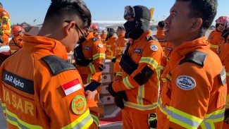 Tiba di Turki, Tim Indonesia Menuju Lokasi Terdampak Gempa