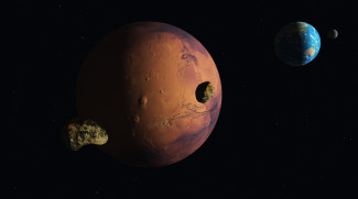 Fenomena Langit Selasa Malam, Mars Mendekat ke Bulan