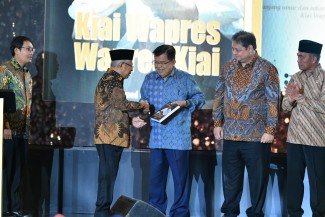 Milad ke-80, KH Maruf Amin Luncurkan Buku Kiai Wapres, Wapres Kiai
