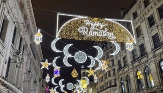Sambut Ramadhan, London Streets Dipenuhi Pernak-Pernik Islami