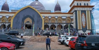 Masjid Kubah Kecubung, Ikon Wisata Religi Baru di Palangkaraya