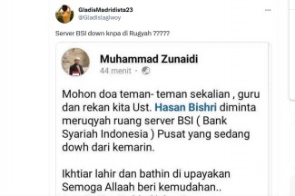 BSI Down, Nasabah Kecewa hingga Minta Ruang Server Diruqyah