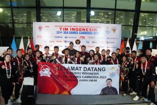 Bawa Pulang 14 Medali, Tim Wushu Indonesia Juara Umum SEA Games 2023