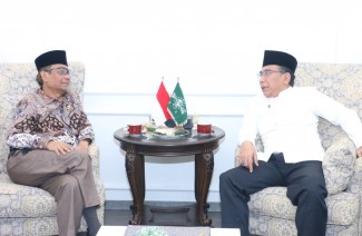 Mahfud MD Bertemu Ketum PBNU, Bahas Politik Inspiratif di Pemilu 2024