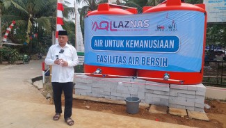 Air Bersih dari Perkumpulan AQL untuk Warga Desa Sukasirna Jonggol
