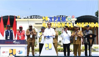 SPAM Regional Mebidang Sumut Diresmikan, Mampu Penuhi Kebutuhan Air Bersih 440.000 Jiwa