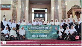 Muslimat NU Pardasuka Lampung Khatamkan Al Quran 1.000 Kali