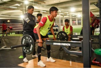 Punggawa Tim U-17 Jalani Latihan Fisik untuk Tingkatkan Daya Tahan Tubuh