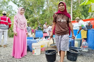 Kemarau Panjang, 9 Kecamatan di Rembang Dapat Bantuan 350 Ribu Liter Air Bersih