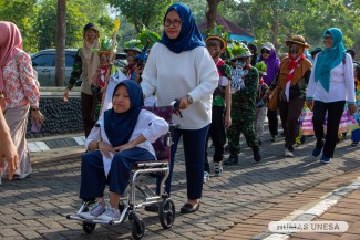 Unesa Fasilitasi Talenta Disabilitas di Ajang Edufair Disability Expo