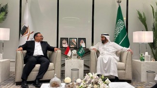 Menag Yaqut dan Menhaj Arab Saudi Bahas Persiapan Haji