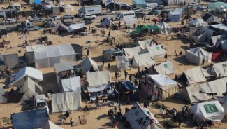Rafah Penuh Sesak, Para Pengungsi di Tengah Cuaca Dingin dan Kelaparan