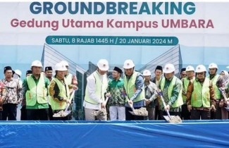 Ground Breaking Kampus Universitas Muhammadiyah Bogor Raya, Menko PMK Berharap Jadi Kampus Disegani