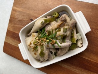 Ayam Kukus Jahe ala Chef Olivia Tommy untuk Berbuka dan Sahur