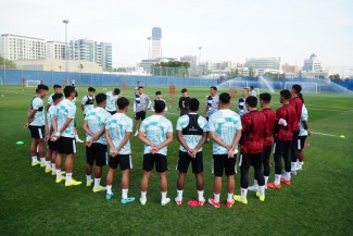 Jelang Piala Asia, Timnas U-23 Mulai Jalani Latihan Perdana Di Dubai