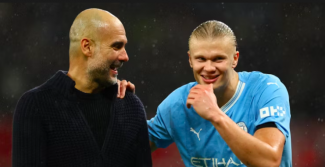 Sebut Permainan Haaland Mirip Pemain Liga 2 Inggris, Pep Guardiola Kritik Balik Roy Keane