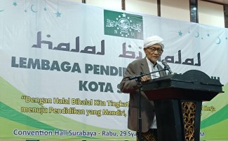 Rois Am PBNU KH Miftachul Akhyar Minta Guru Maarif NU harus Pintar dan Benar