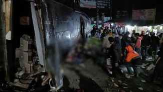 Kecelakaan Bus, 9 Pelajar SMK  Tewas